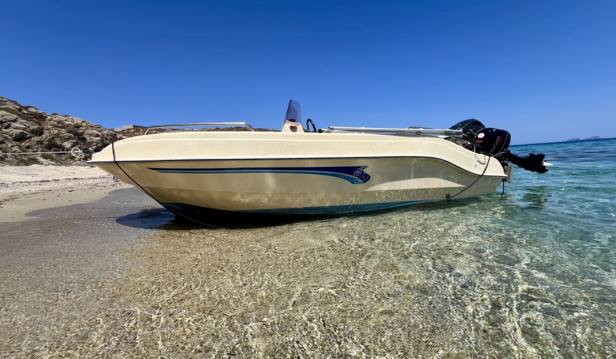 Rent a Boat Mykonos-with IRA-comfort,speed and safety.