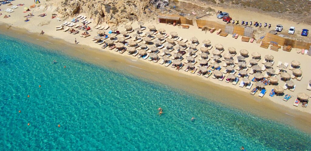 Elia Beach Boat Tour Mykonos