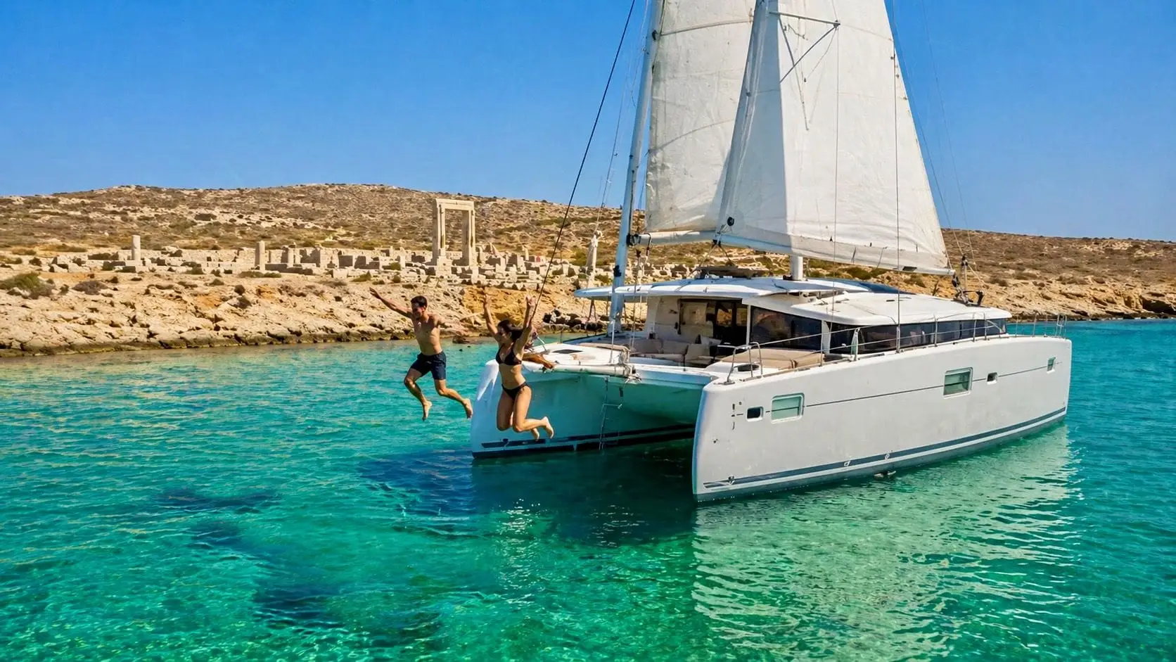 Catamaran Charter in Mykonos