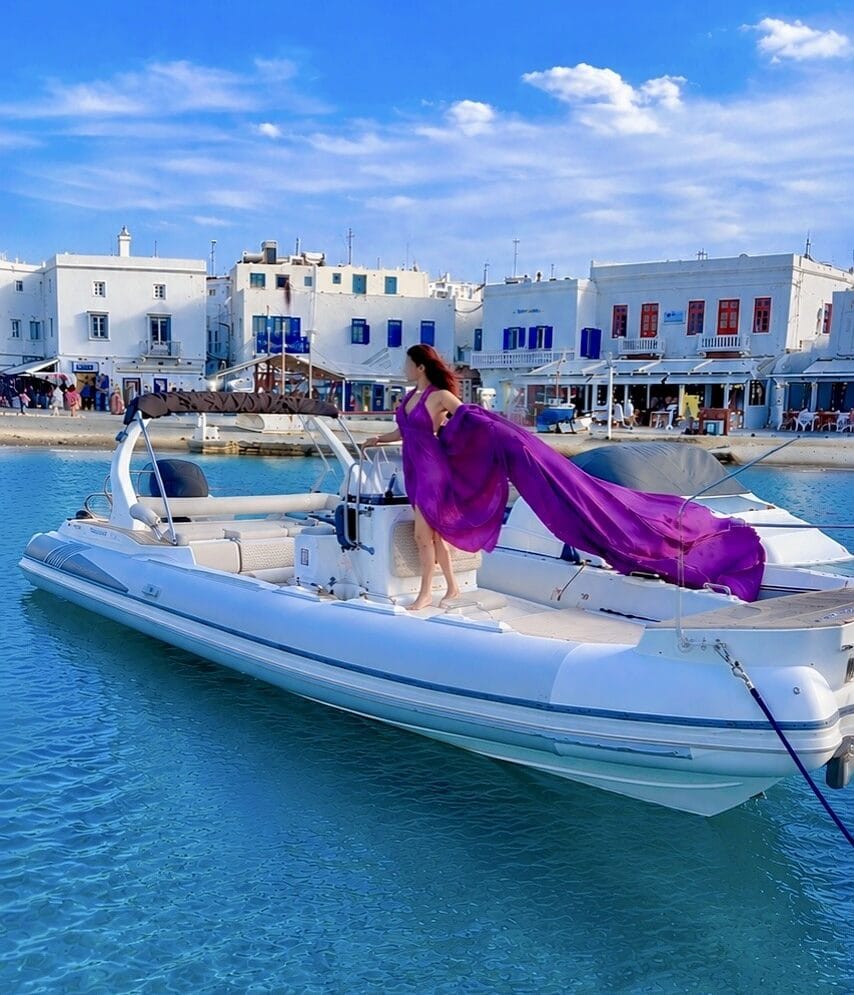 private boat rentals Mykonos