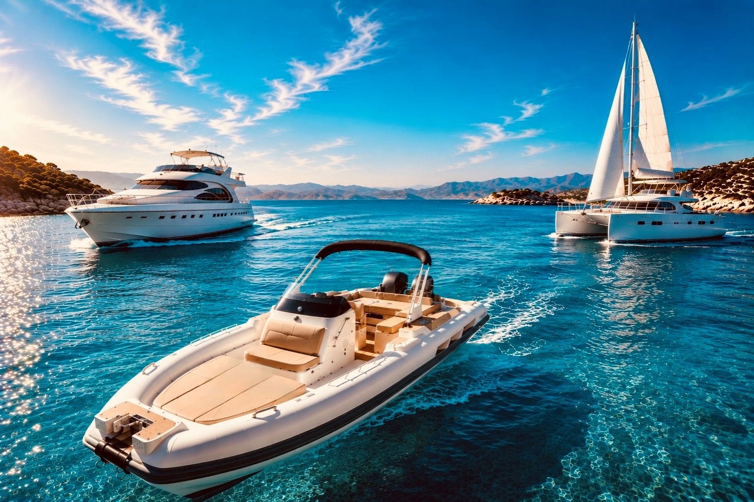 Read more about the article Yacht Versus Catamaran Mykonos for Your Day