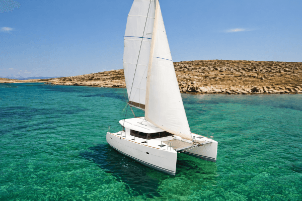 catamaran charter Mykonos
