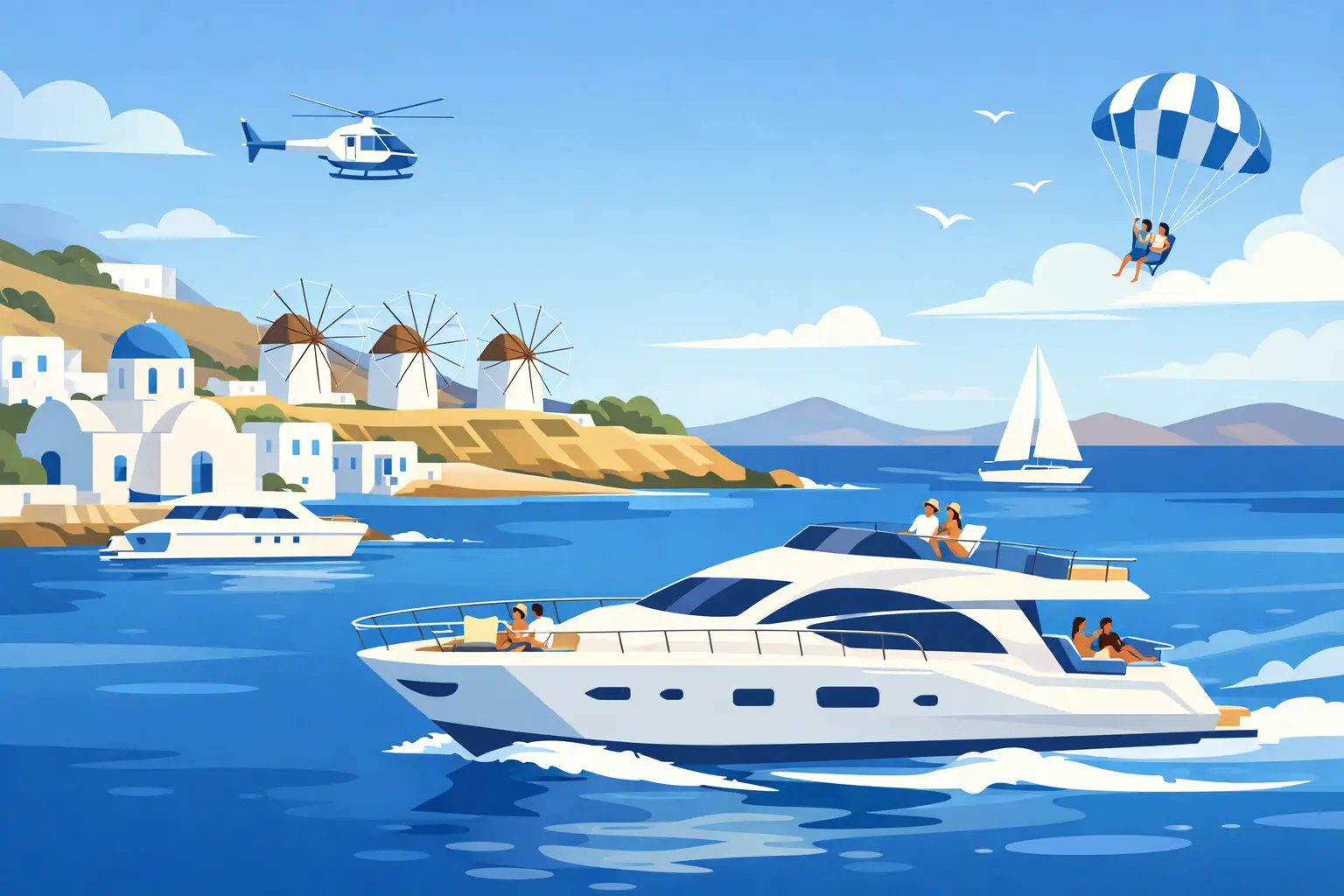 You are currently viewing 7 Best Private Cruise Occasions in Mykonos